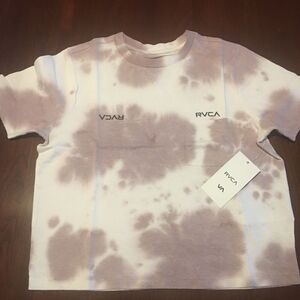 RVCA small tie dyed short sleeve shirt